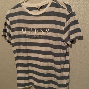 GUESS over sized shirt from pacsun